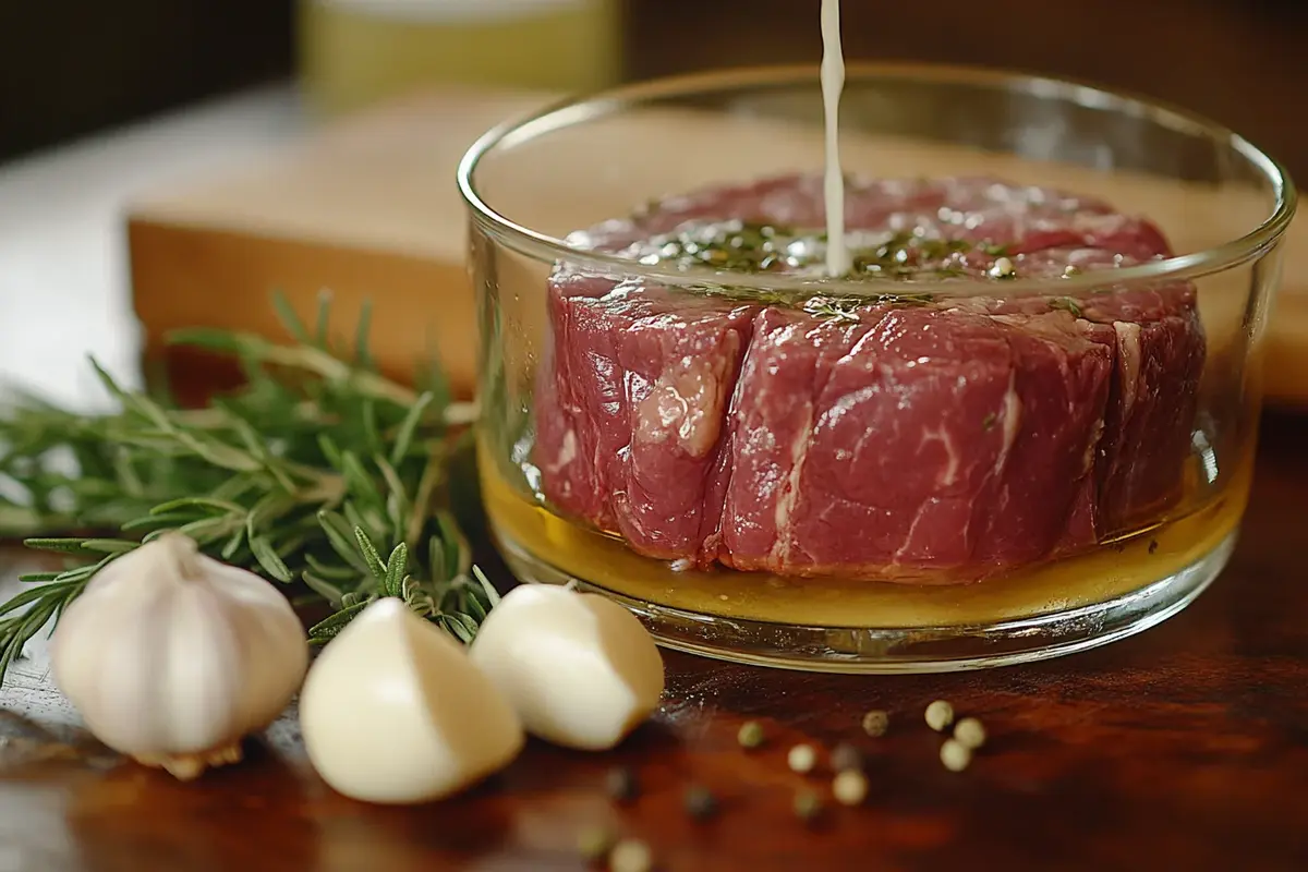 Should I soak a venison roast before cooking