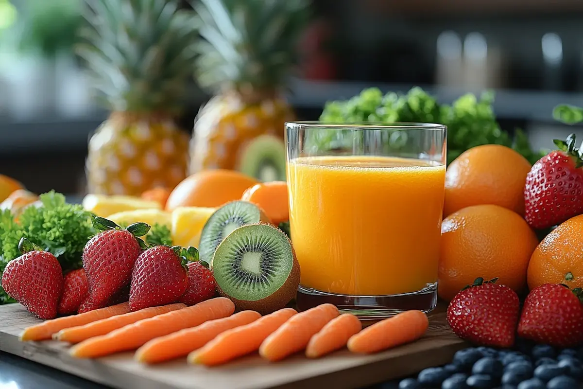 What fruits pair with carrots