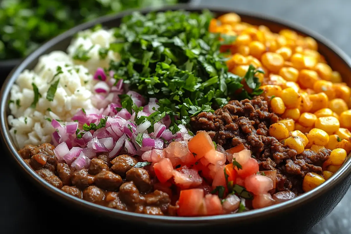 What are taco bowls made of