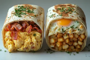 Burger King Egg-Normous Burrito vs. Breakfast Burrito Jr