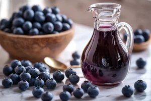 Cooking Blueberry Simple Syrup