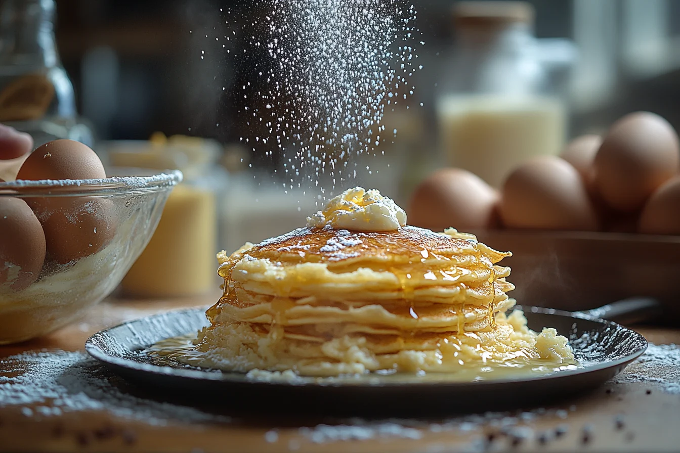 How to mix the pancake mix