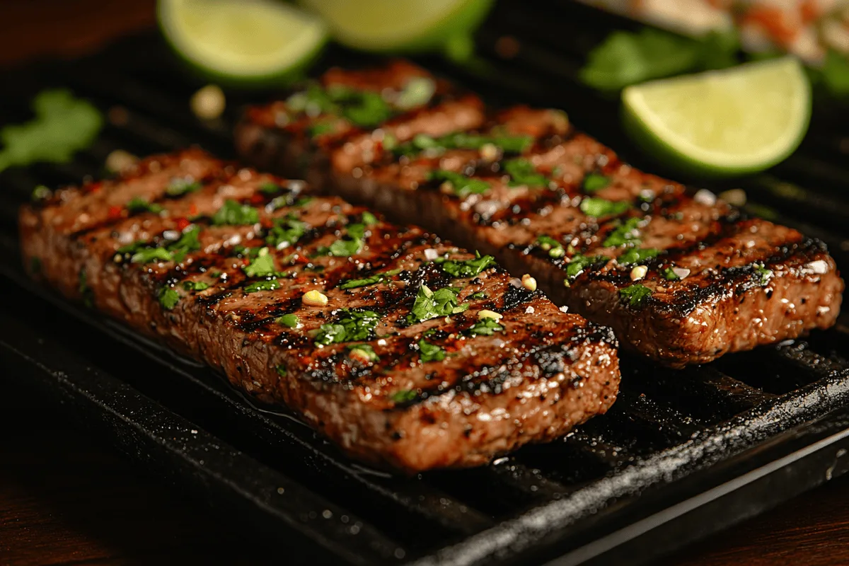How do they cook the steak at Chipotle